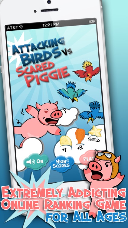 Attacking Birds vs Scared Piggies Free