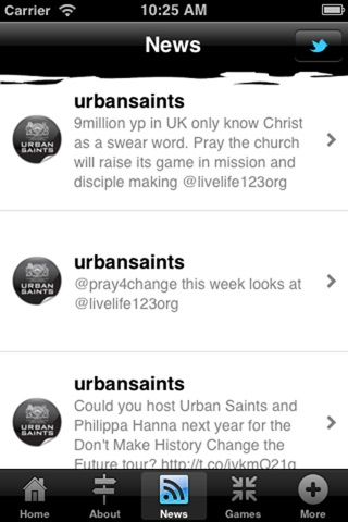 Urban Saints Mobile screenshot 2