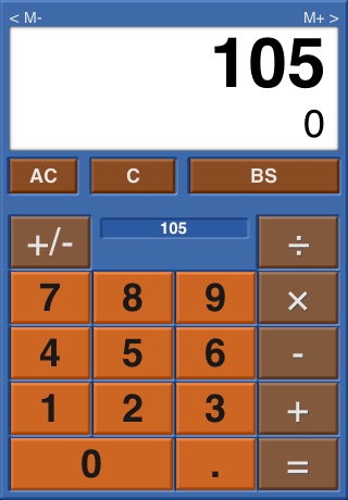 Two Line Calculator screenshot 2