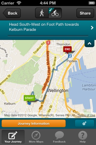 Walk Cycle Wellington screenshot 2