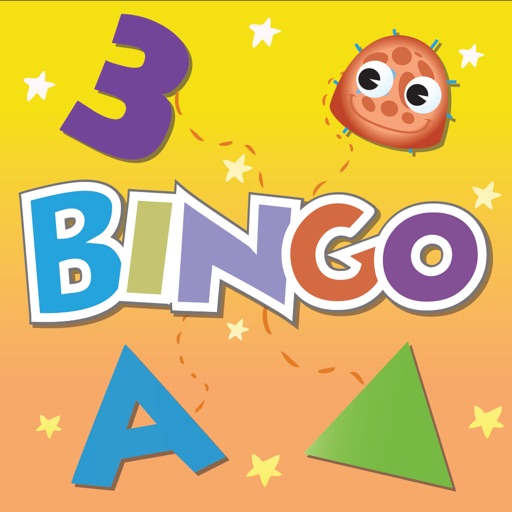 Kindergarten BINGO: Letters, Numbers, Shapes, & Colors icon