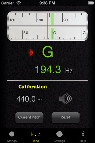PerfectTune - the Ultimate String Tuner screenshot 4