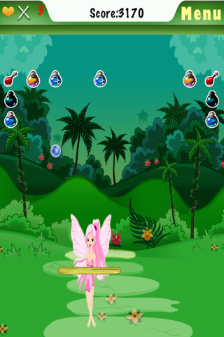 Little Fairy Juggling - Crazy Pixie Ball Catching Game for Kids screenshot 4