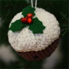 Christmas Crochet Pudding