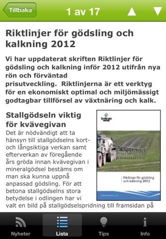 Nyheter Jordbruksverket screenshot 3