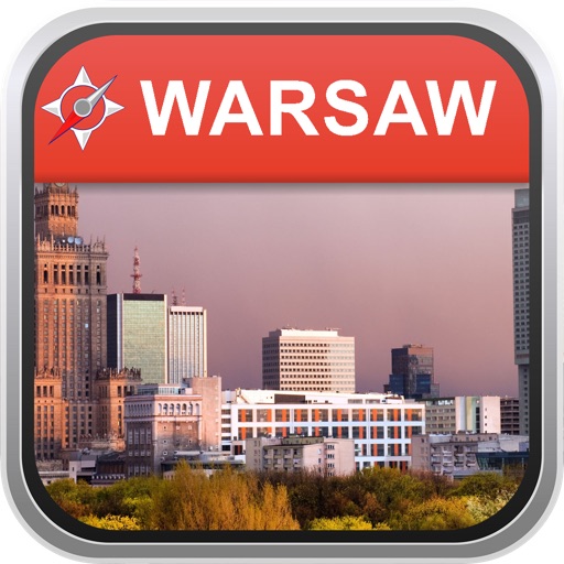 Offline Map Warsaw, Poland: City Navigator Maps icon