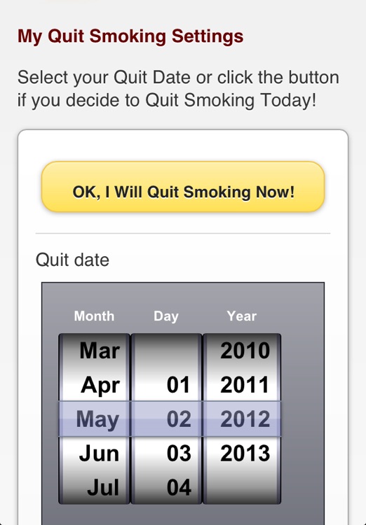 iQuit - Stop Smoking Counter screenshot-4