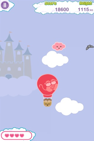 Kiwi and Pear's Balloon Adventure Lite screenshot 3