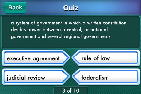 American Government myFlashcard Maker screenshot 4