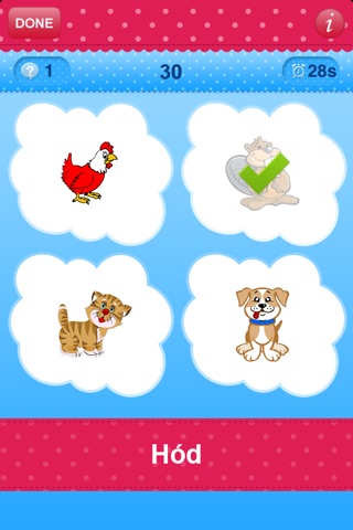 iPlay Hungarian: Kids Discover the World - children learn to speak a language through play activities: fun quizzes, flash card games, vocabulary letter spelling blocks and alphabet puzzles screenshot 3