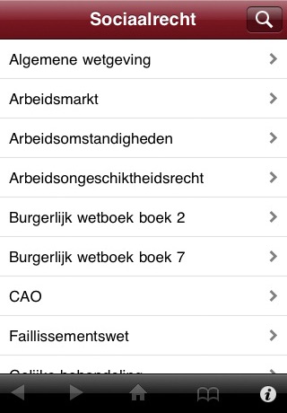 Sociaalrecht 2011 screenshot 3
