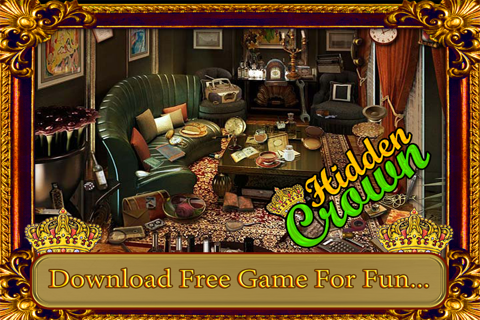 Hidden Objects : Hidden Object : Crown screenshot 3