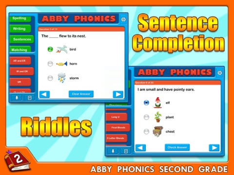 Abby Phonics - Second Grade HD screenshot 4