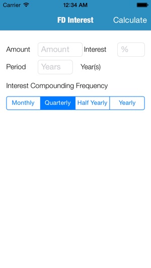 FD Interest Calculator
