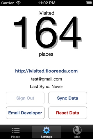 Places iVisited screenshot 2