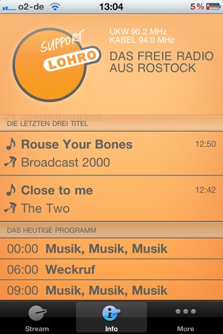 Lohro 90,2 Lokalradio aus Rostock, Meer-Sounds für Dich, No Ads non stop, News, Events, Tipps screenshot 2