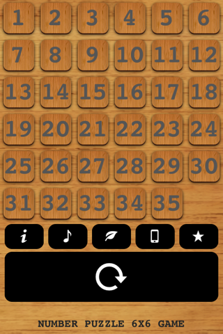 Number Puzzle 6X6 Slider Free screenshot 4