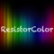 ResistorColor is a simple app that allows you to calculate a resistor value according to its color stripes and tolerance