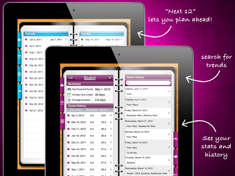 iPeriod Ultimate for iPad - Period Tracker / Menstrual Calendar