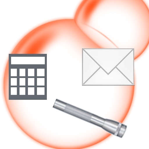 Orange Bubbles Calculator Utility icon