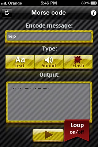 Morse Code - encode messages in Morse codeのおすすめ画像3