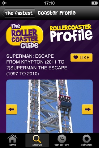 The Roller Coaster Guide screenshot 2