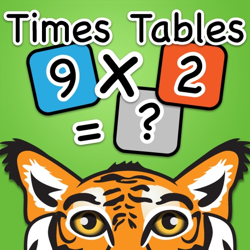 TimesTable for iPad – A multiplication tables learning tool for kids icon