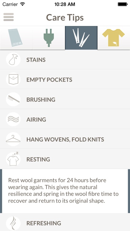 Wool Care Guide screenshot-3
