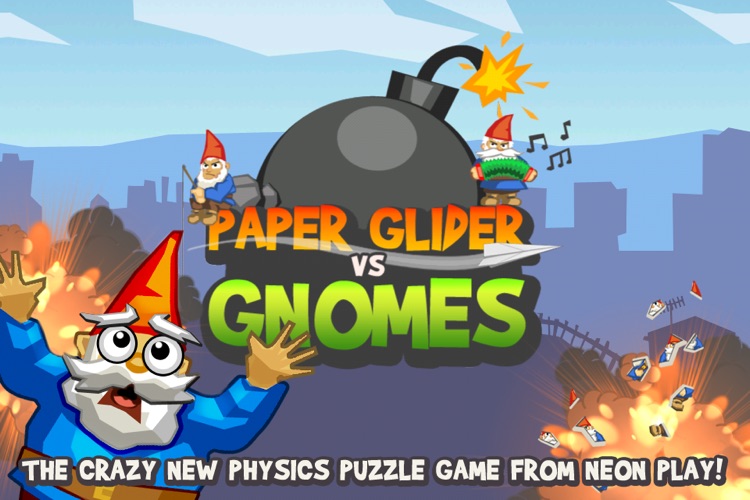 Paper Glider vs. Gnomes
