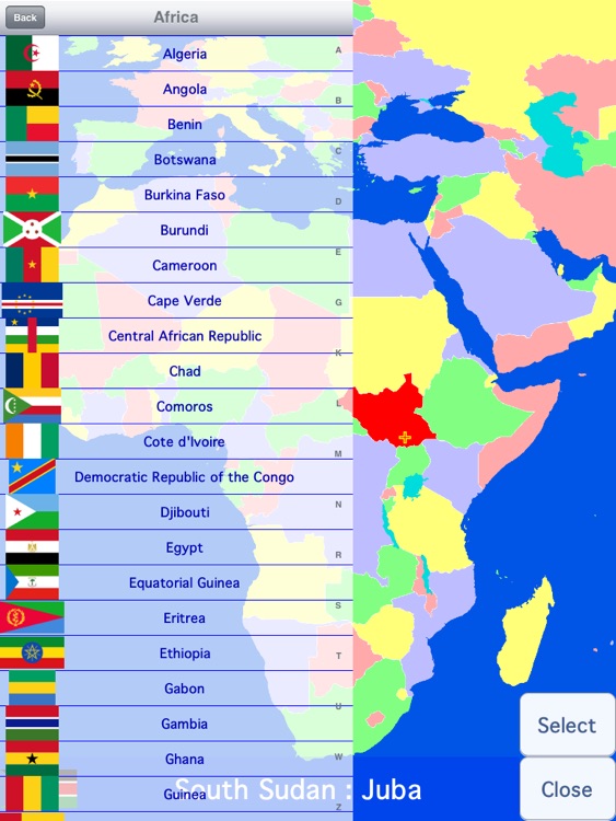 World Map Free for iPad screenshot-4