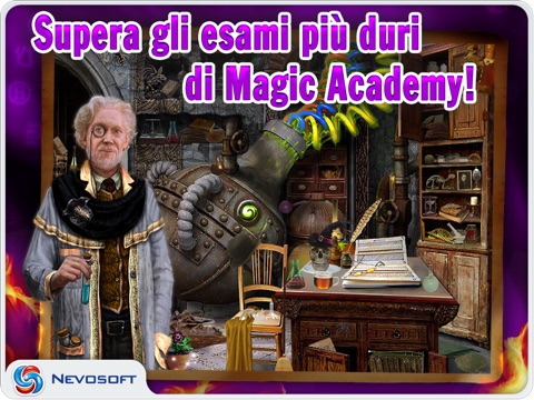 Magic Academy HD: puzzle adventure game screenshot 4