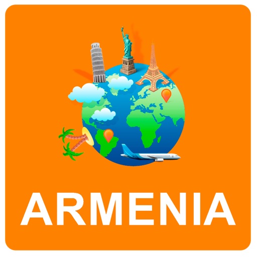 Armenia Off Vector Map - Vector World icon