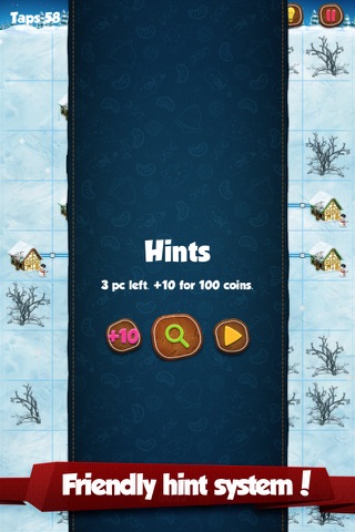 Snow village - pipe puzzle! screenshot 4