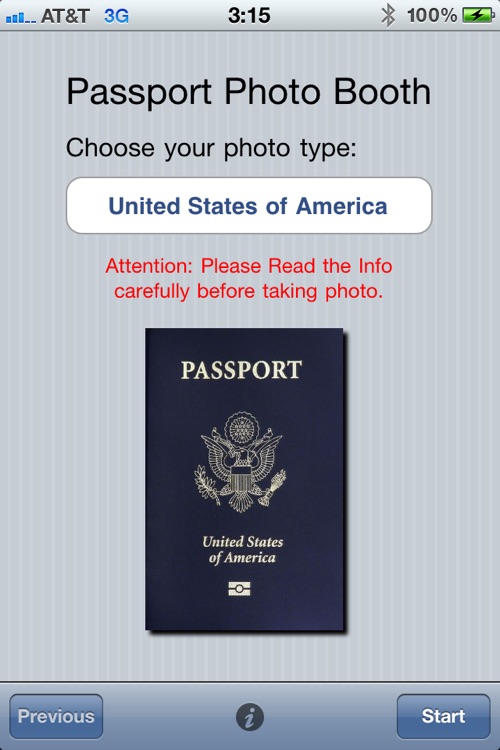 Passport Photo Booth