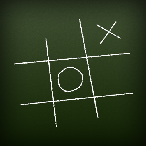 Tic Tac Toe blackboard