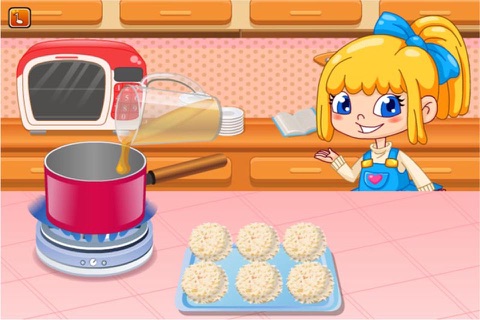 Baby Chef : Mozzarella Risotto Balls screenshot 4