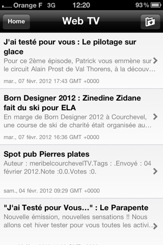 Mag des Cimes App screenshot 2