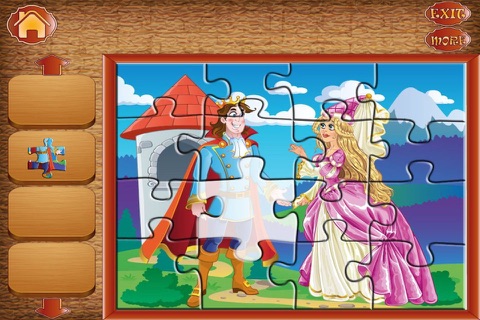 Prince and Princess Puzzle Game screenshot 3