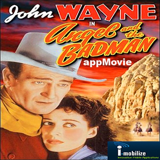 Angel and The Badman appmovie-Classic Western starring  John Wayne icon