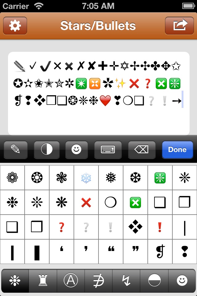 Symbol Keyboard & Emoji - Emoticons Art Text, Unicode Icons Characters Symbols for Texting, MMS Messages & Any Chat App screenshot 2