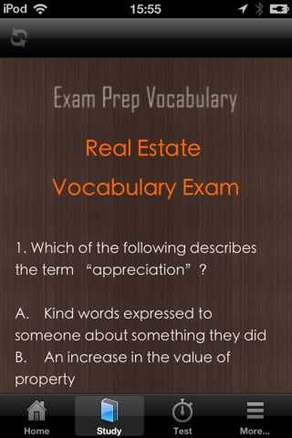 ExamPrepVocab - Real Estate Vocabulary Review screenshot 3