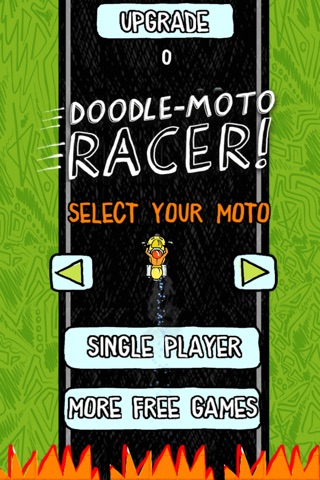 Doodle Moto Racer Free screenshot 2