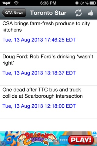 Geater Toronto Area News screenshot 2