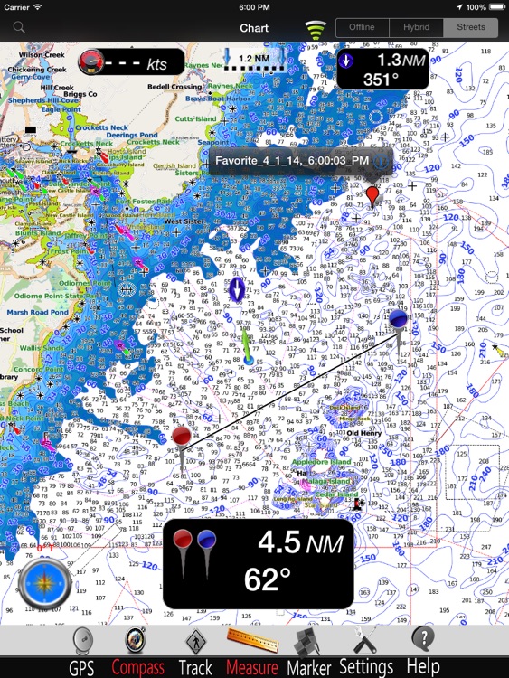 Maine GPS Nautical Charts Pro