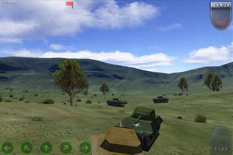 Heavy Tanks HD Game screenshot 2