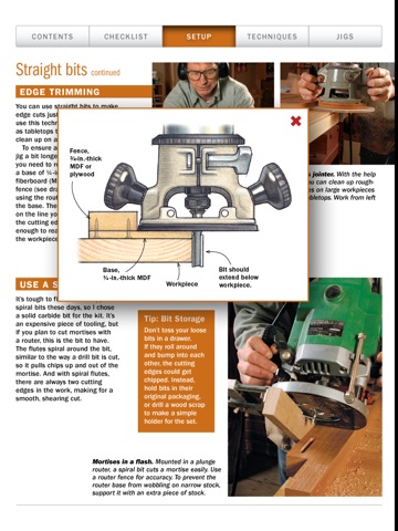 Router Basics from Fine Woodworking screenshot 3