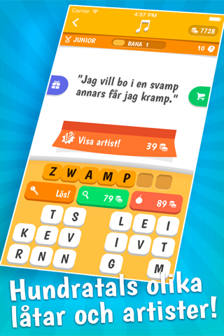 Song Quiz – The Free Lyric Guessing Game screenshot 4