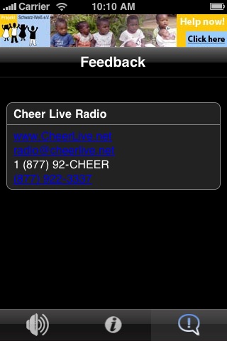 Cheer Live Cheerleading Radio screenshot 3