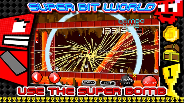 SUPER BIT WORLD : 2D Jump Platformer X Free - from Cobalt Pl(圖4)-速報App