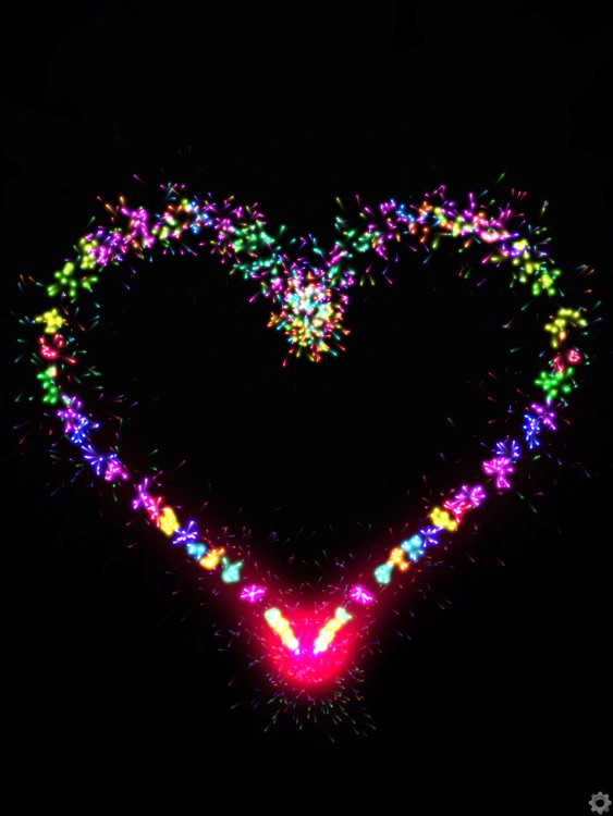Real Fireworks Artwork 4-in-1 HD 2012 - Play Awesome Light Show, Enjoy Fun Visualizer, Make Cool Wallpapers and Draw Amazing Art with Colors & Glow screenshot-4